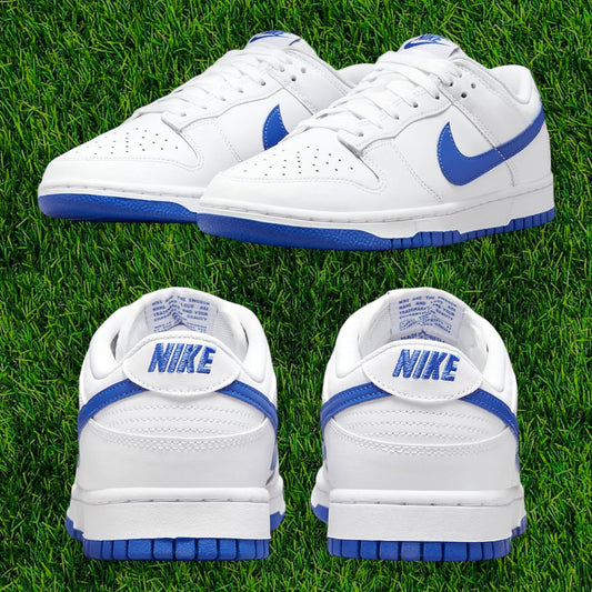 DUNK LOW ‘WHITE HYPER ROYAL’ 👟